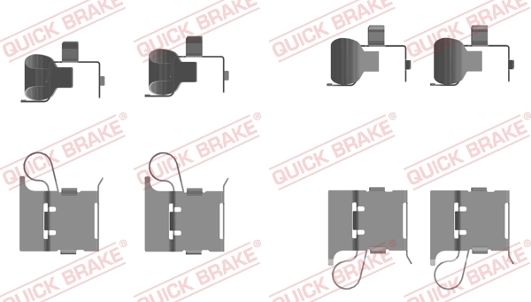 Accessory Kit, disc brake pad